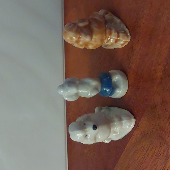 Set of 4 Poodle Miniatures - Picture 2 of 8